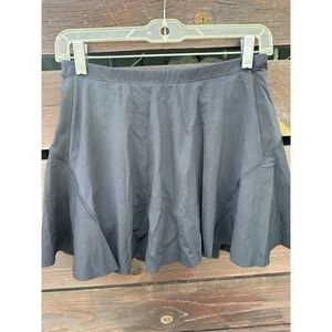 Athleta Skort Womens XS Black Match Point Tennis Gym Skirt Lined Active‎